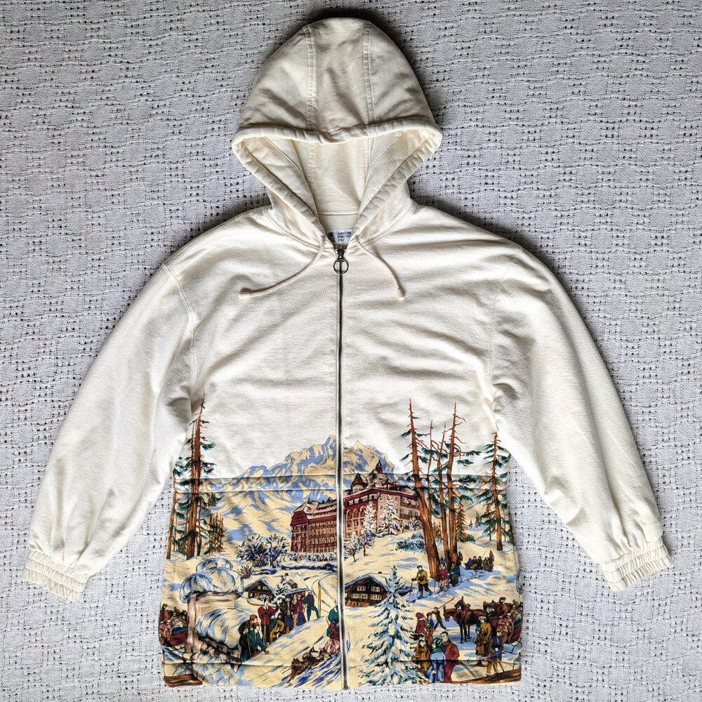 Cerruti 1881 Sport S.p.a. Luxury Knit Jacket Thick Hoodie 42 Men's US Medium